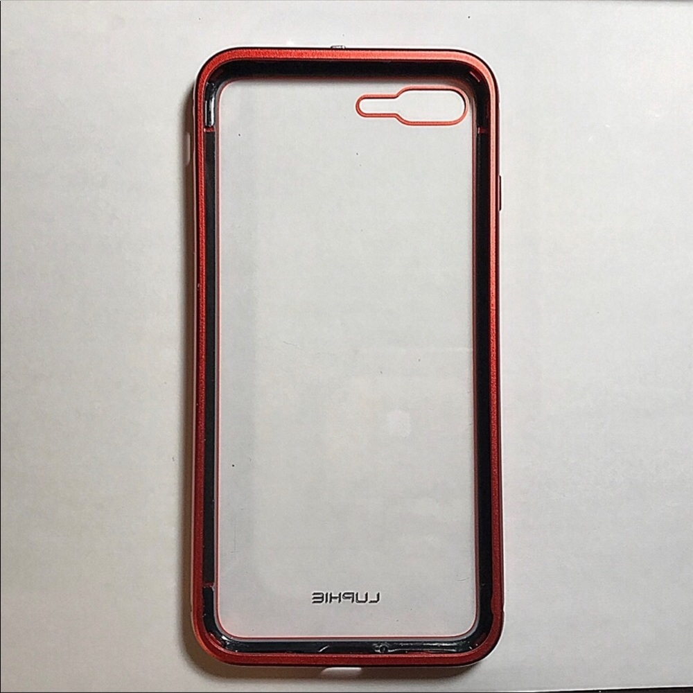 👍 iPhone 8 / iPhone 7 Plus Red Nano Glass Case